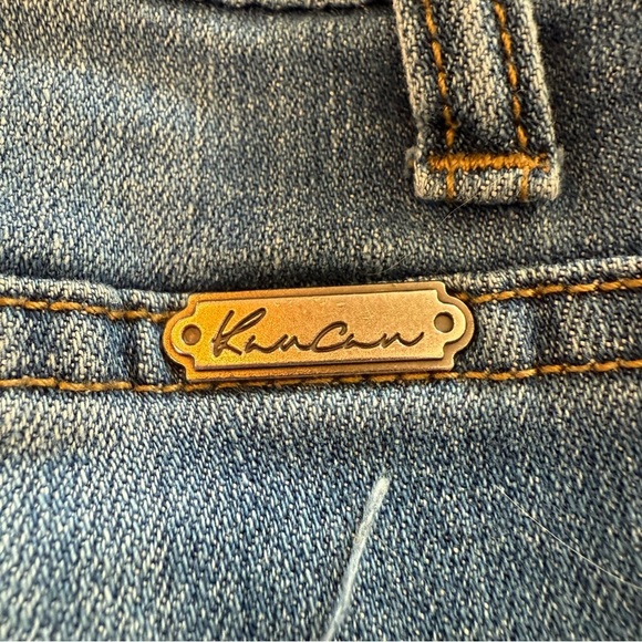 KanCan Blue Skinny Jeans size 9/28 Vintage Distressed - Picture 8 of 9